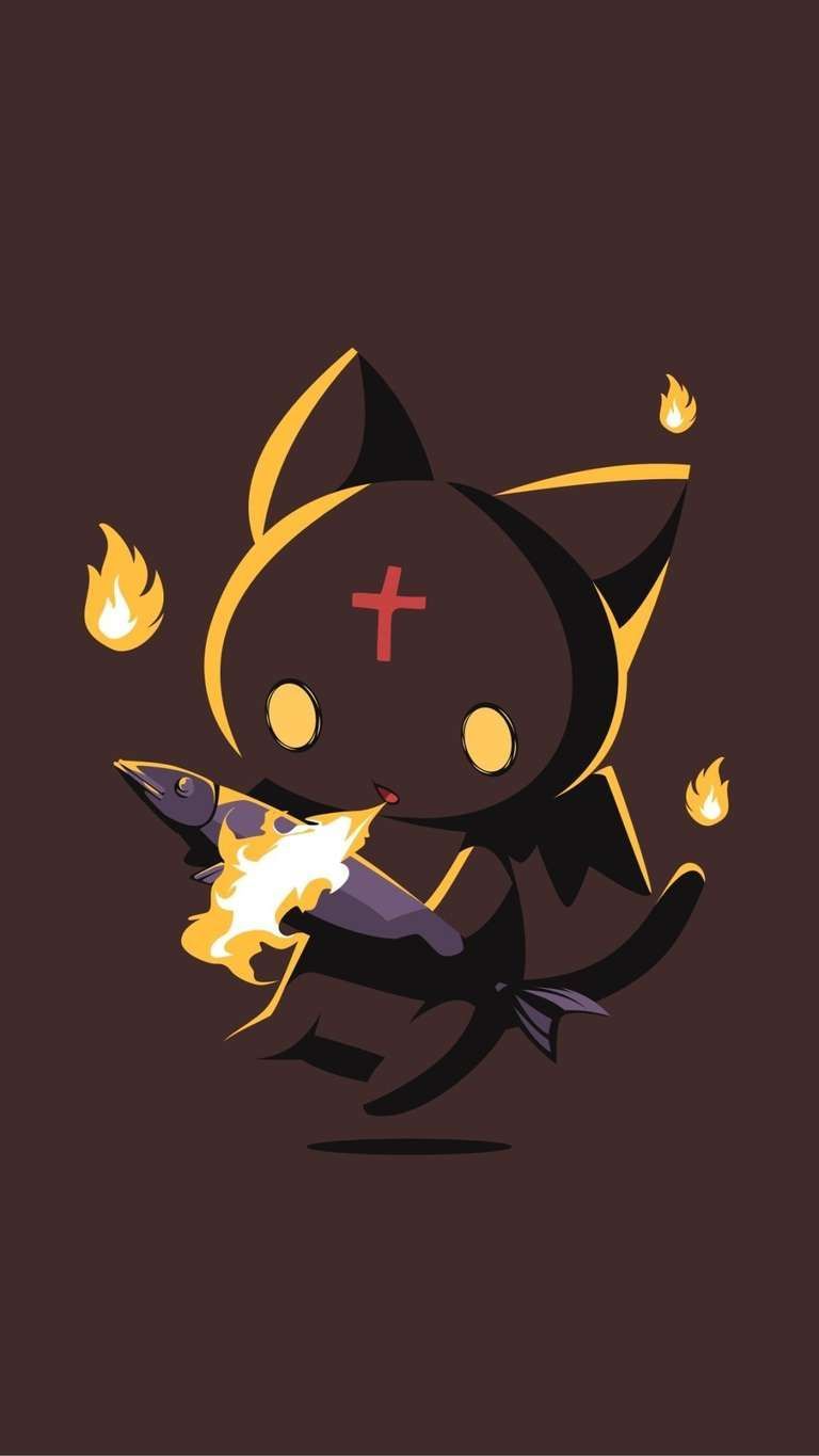 Please, can it be animal cuddle time? 57 Cute Anime Wallpapers Iphone Zflas