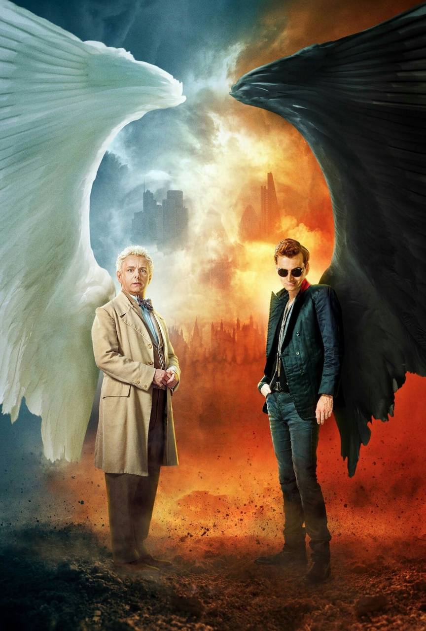 Explore tumblr posts and blogs tagged as #good omens wallpapers with no. Aziraphale Wallpapers Wallpaper Cave