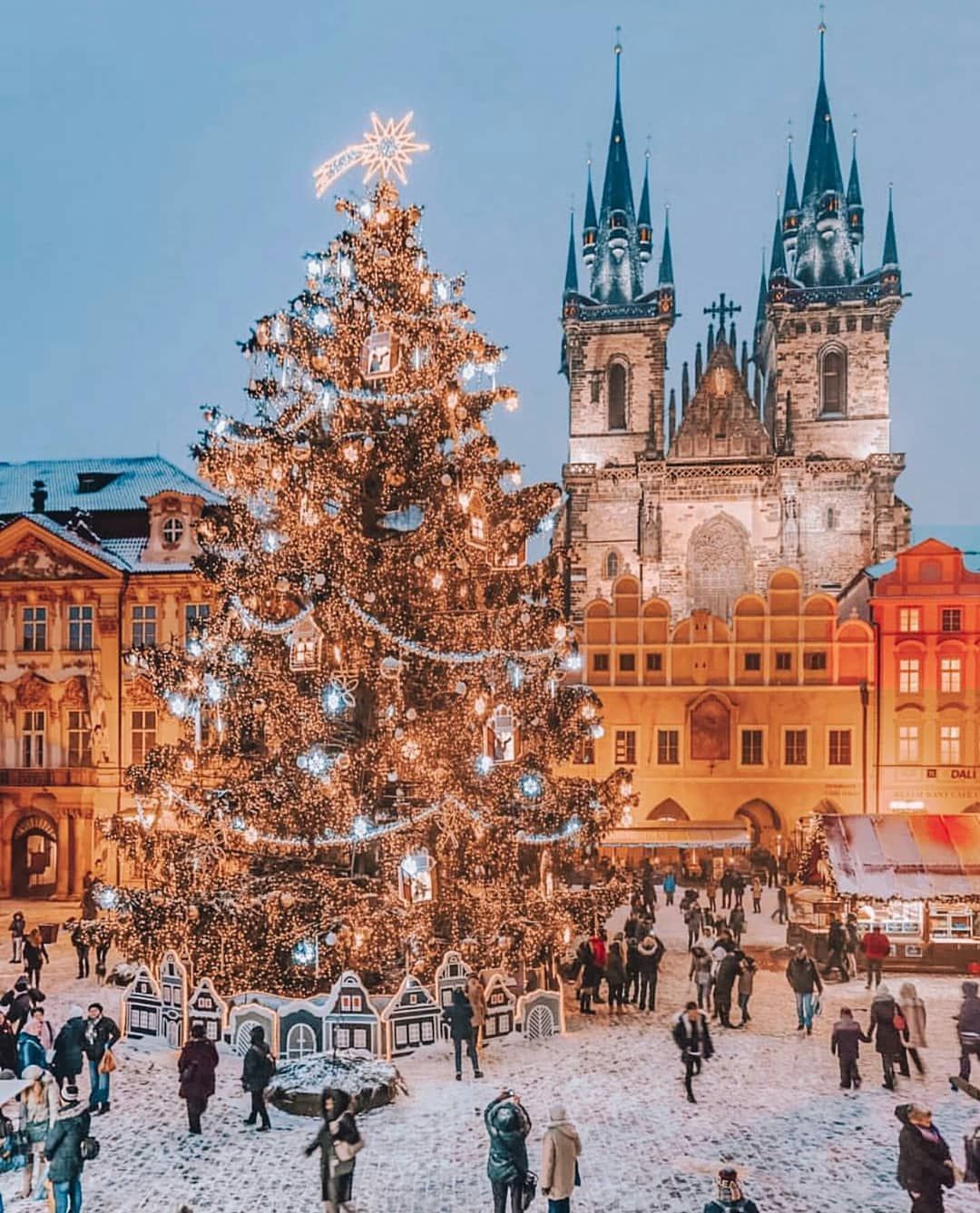 This hd wallpaper is about prague, czech republic, city, old town square, winter snow, original wallpaper dimensions is 1920x1200px, file size is 514.65kb. Winter Christmas Market Wallpapers Wallpaper Cave