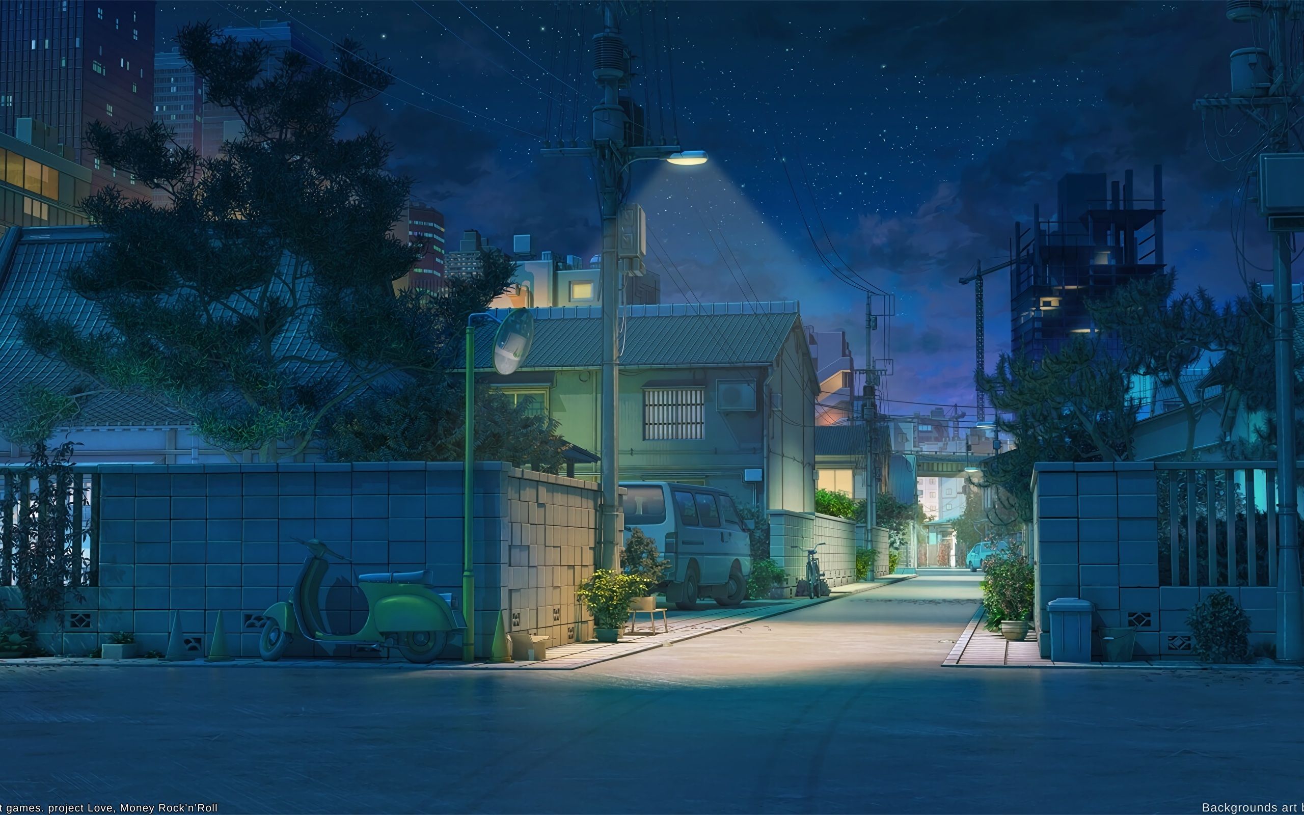 Japanese Street Wallpapers Wallpaper Cave