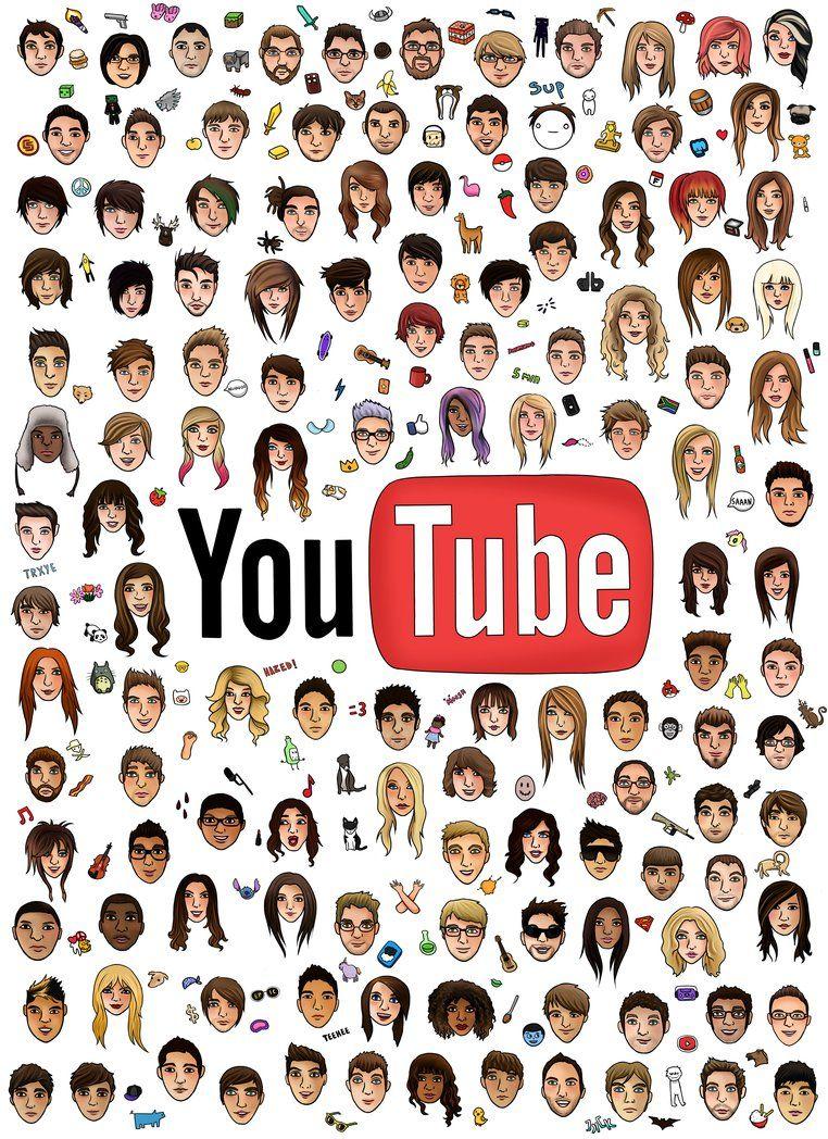 Famous Youtubers Wallpapers Wallpaper Cave