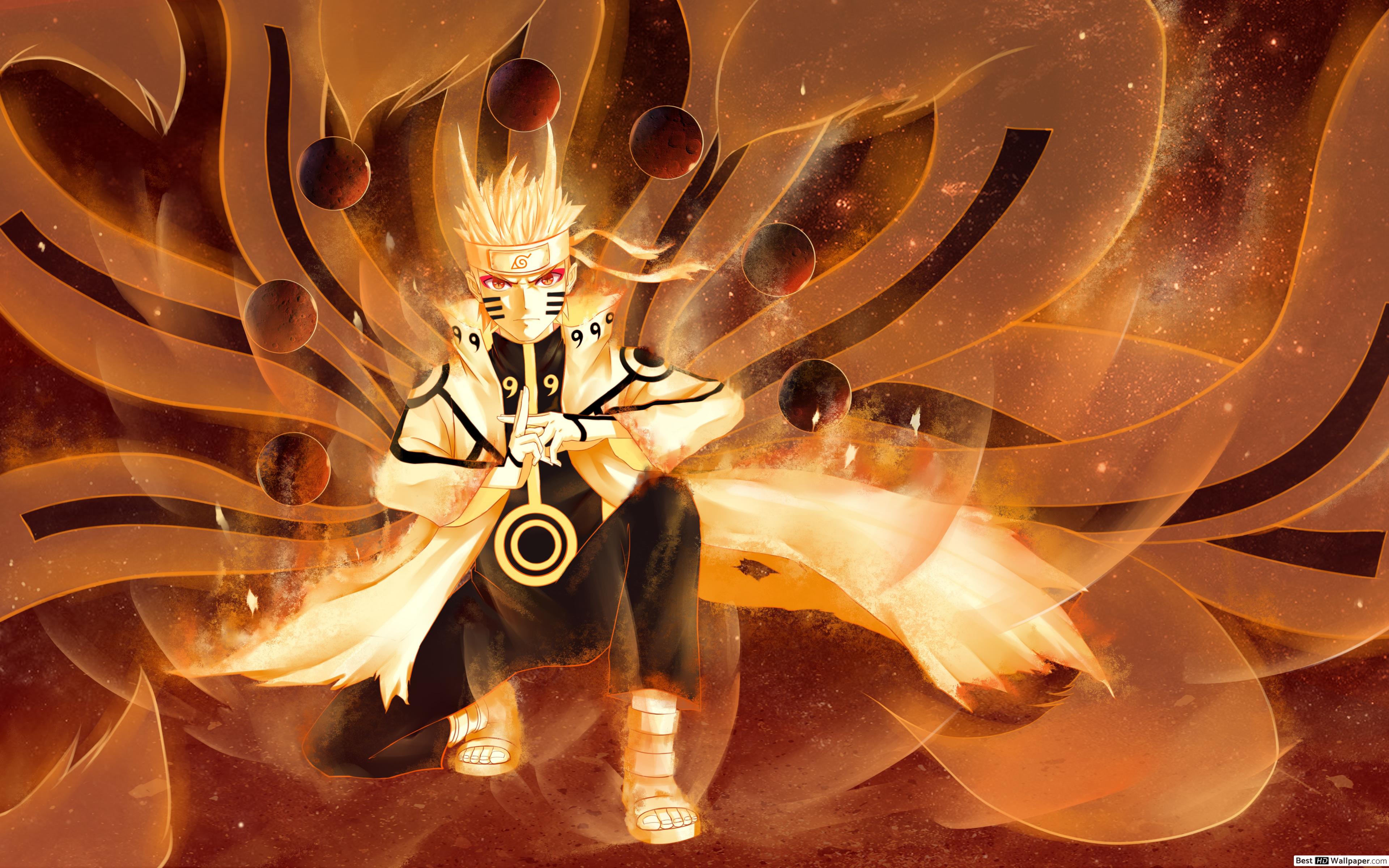 Hd wallpapers and background images Naruto Nine Tails Mode Wallpapers - Wallpaper Cave