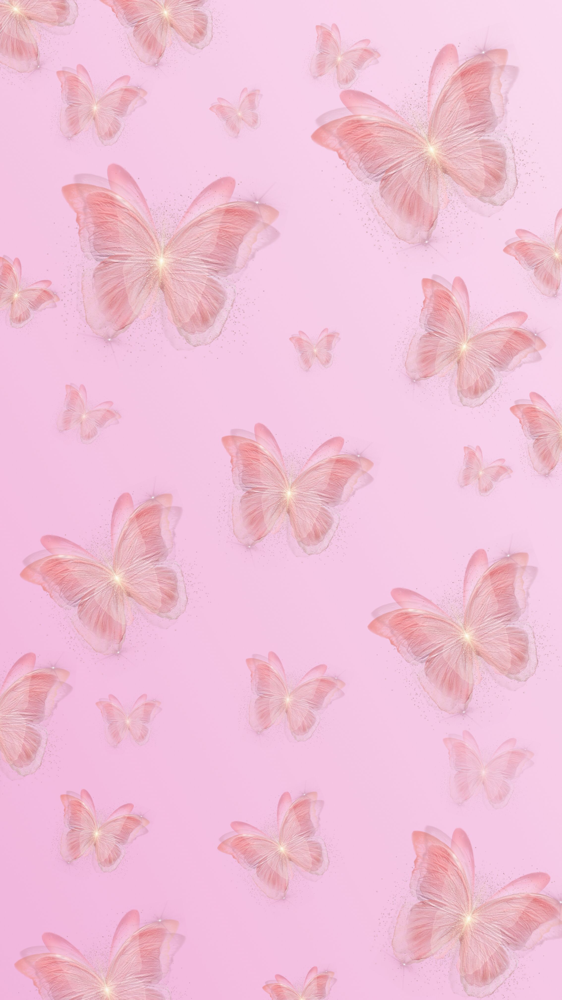 Swappable grip for phones & tablets : Cute Aesthetic Pink Butterfly Wallpapers Wallpaper Cave