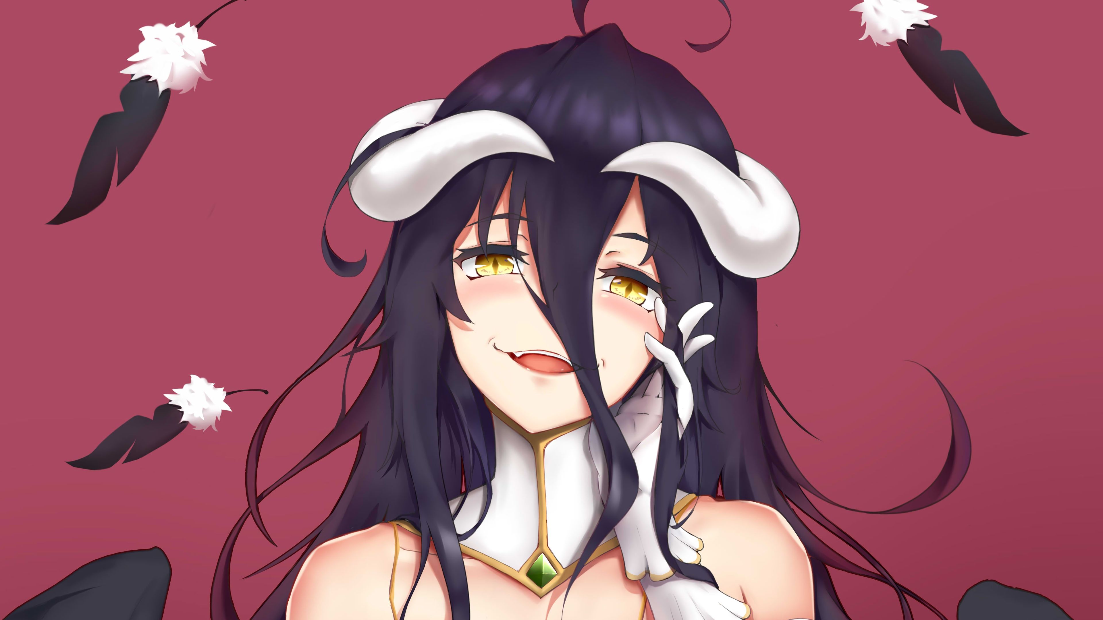 Mobile walls art images avatars · 4k . Albedo Overlord Wallpapers Wallpaper Cave
