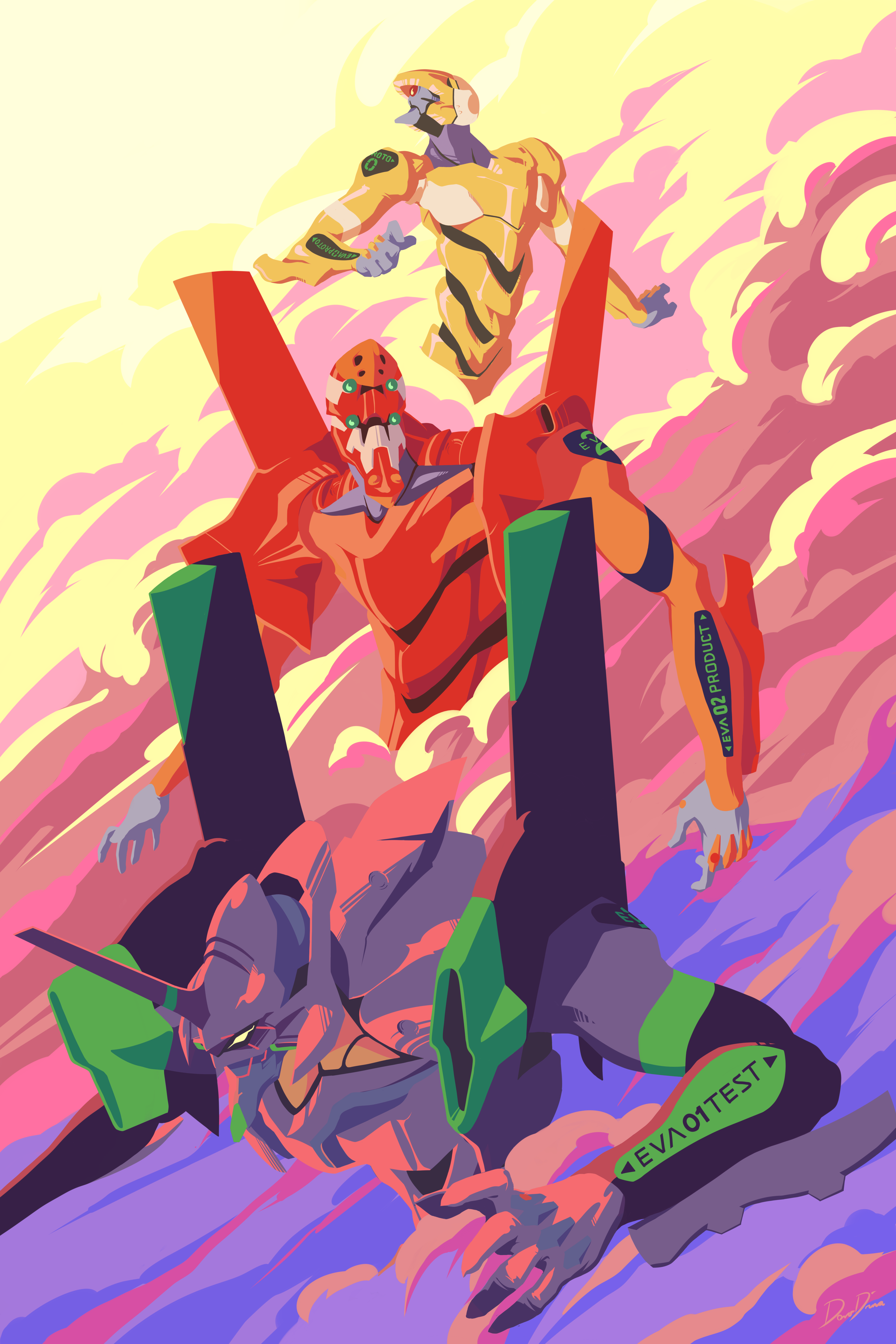 748x1121 neon genesis evangelion, asuka langley soryu, eva unit 02, anime wallpaper hd. Eva 02 Wallpapers Wallpaper Cave
