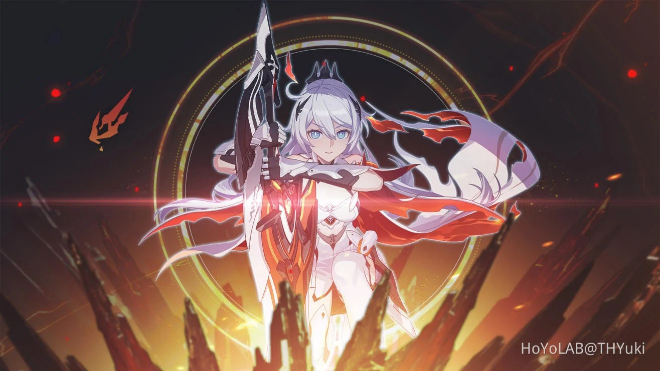 Kiana · kaslana · herrscher · flamescion · honkai · impact · 3rd · waifu · anime ; Herrscher Of Flamescion Wallpapers Wallpaper Cave