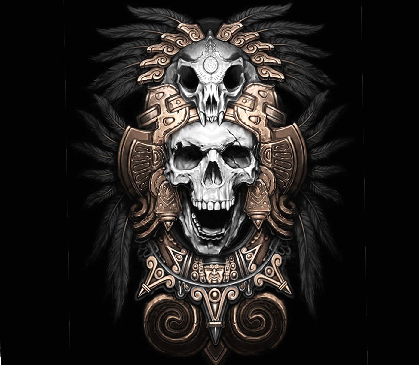 But what is hd voice and what. Skull Aztec Wallpaper Hd Download