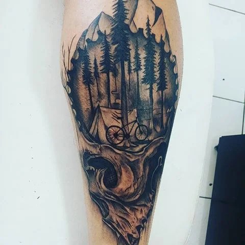 Arte En La Piel, 15 Tatuajes Muy Currados Sobre Ciclismo - Web Sobre Mountain Bike - Ebike - Mtb 480_x_480_jpg