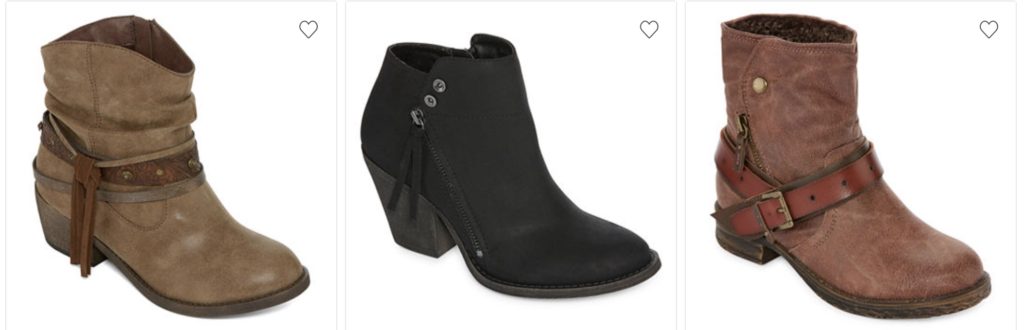 JCPenney Botas de Mujer BOGO2 Gratis - WandaGisela.com