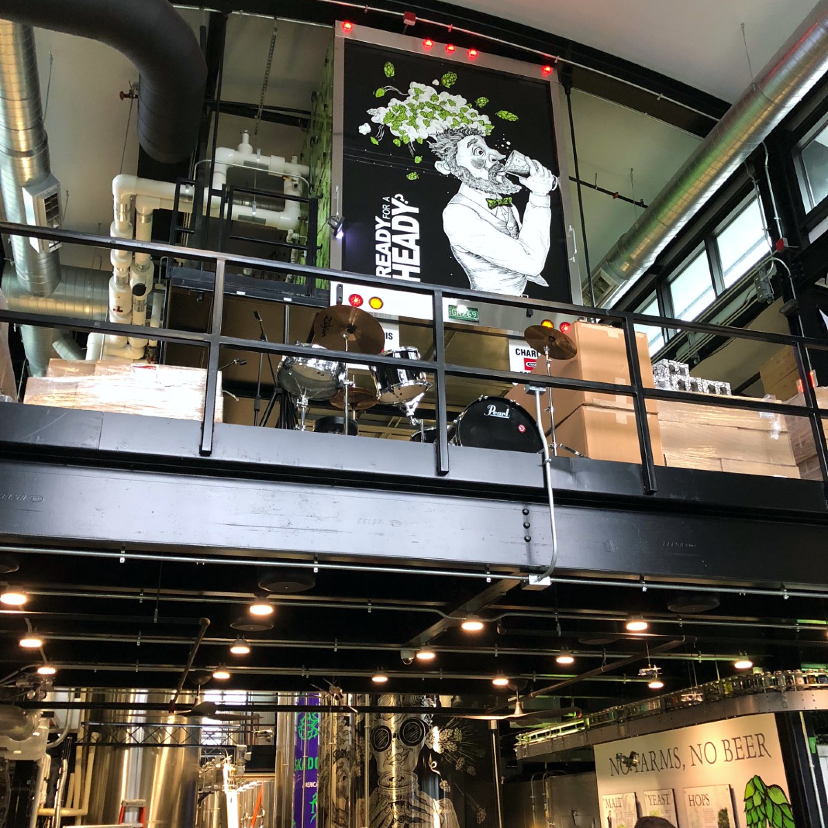 Inside Alchemist Brewery
