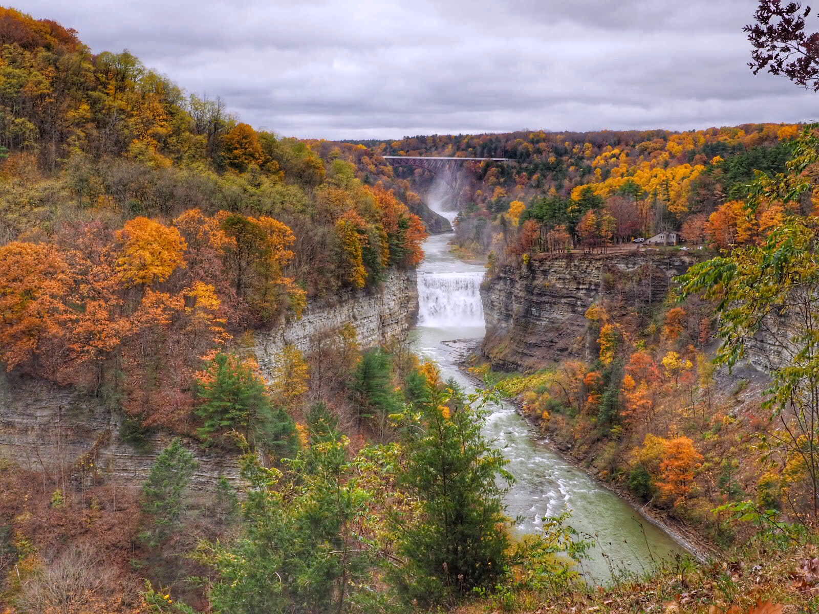 Letchworth State Park Middle Falls