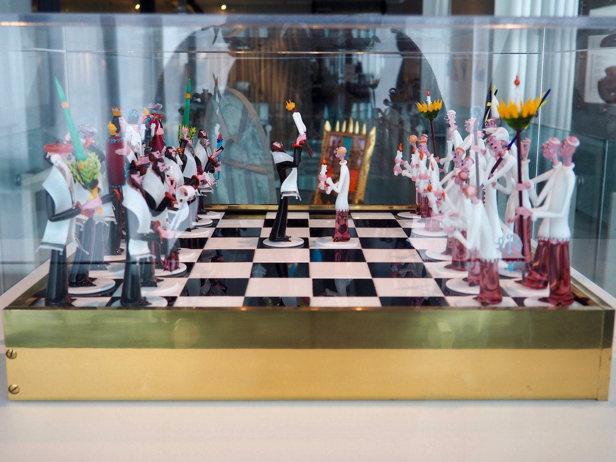Glass Chess Set