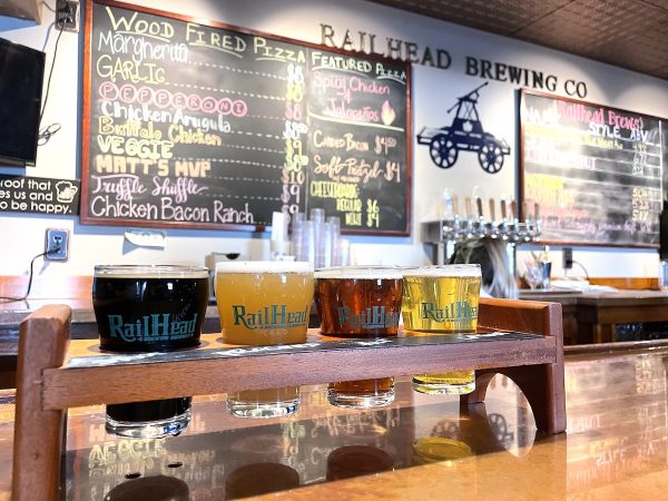 Flight at RailHead Brewing