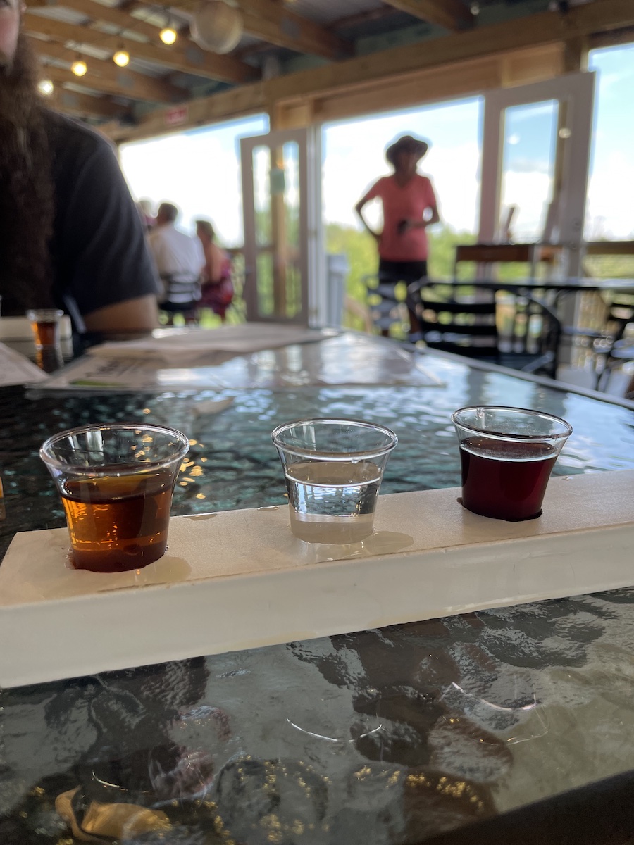Krooked Tusker Tasting Flight