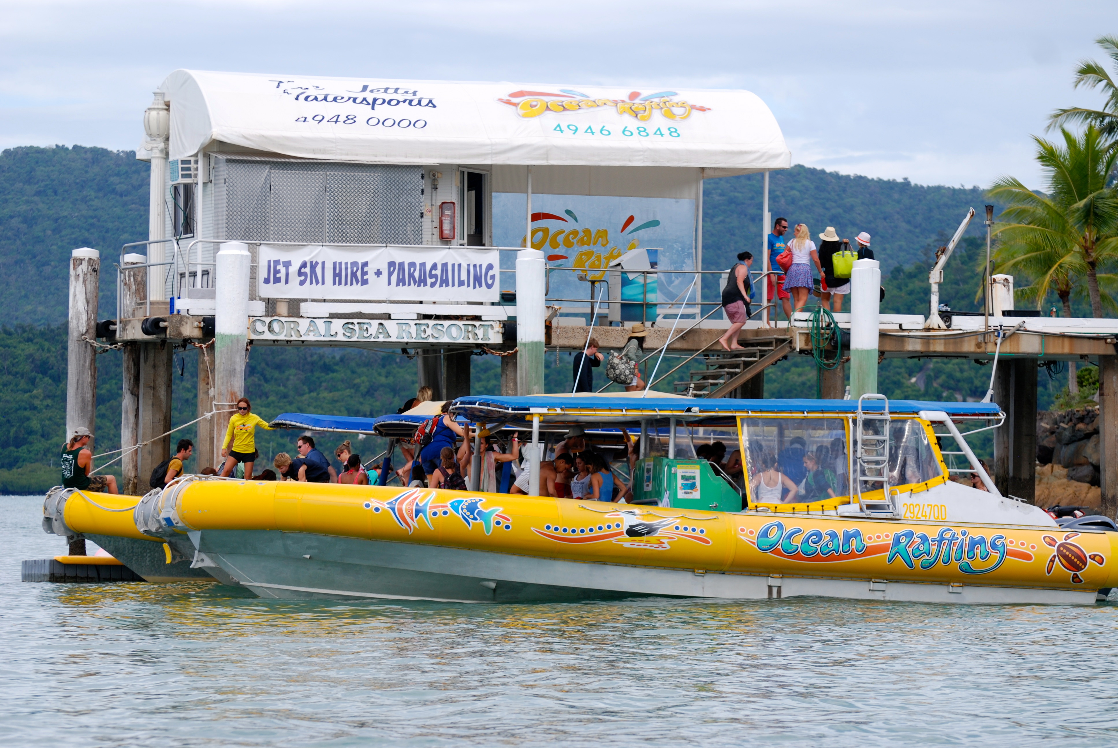 The original and most awarded tour in the whitsundays ocean rafting. Snakes Wanderingwinters