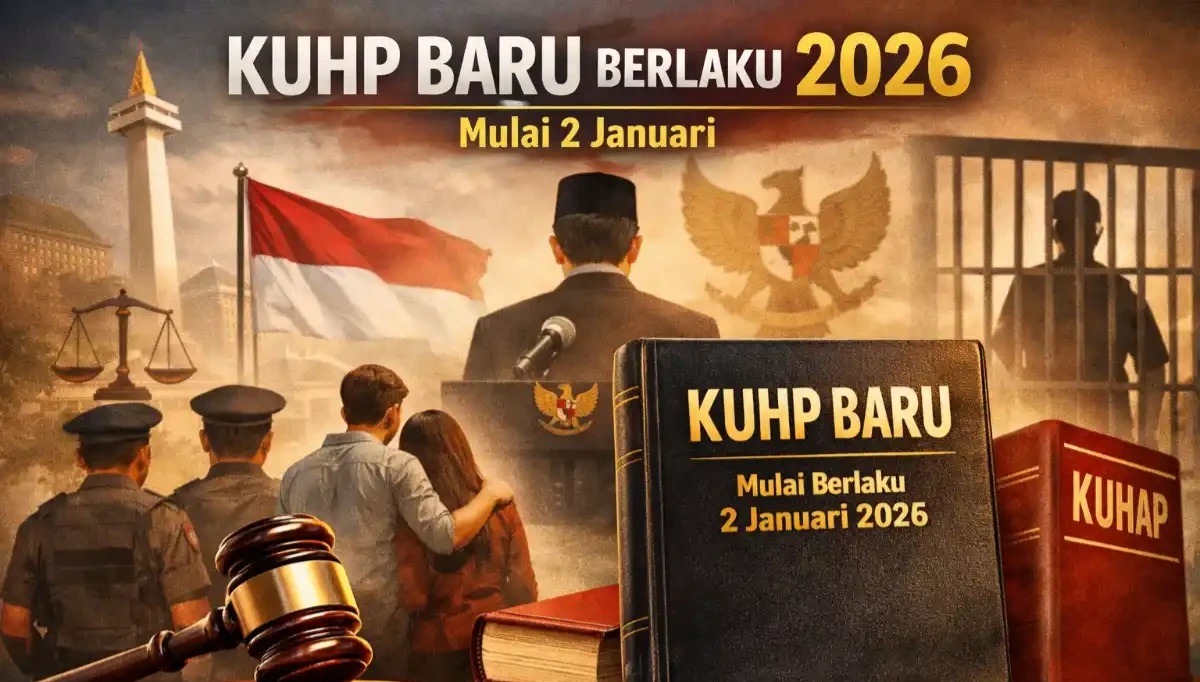 Transformasi Hukum Pidana Indonesia Menuju Pendekatan Berkeadilan Berlaku Mulai 2 Januari 2026