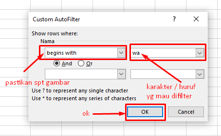 Tutorial cara filter, grouping dan validasi data di excel