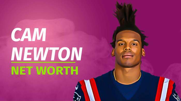 What is cam newton's net worth today
