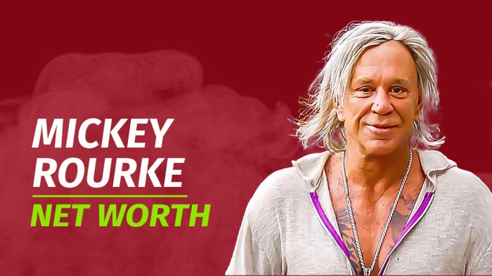 Mickey rourke net worth 2022
