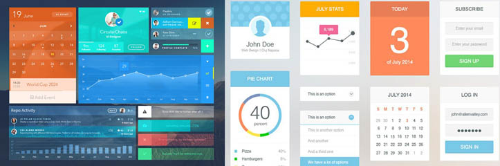 重要なデザイン要素すべてのUIキットのニーズ
