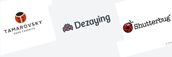 ロゴデザイン：てんとう虫