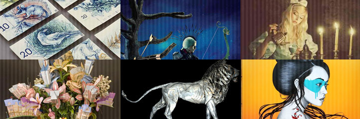 財布に入れて持っていたい、アートな紙幣デザイン