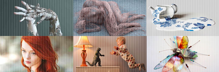 退廃的でぞくぞくする、体のパーツをモチーフにしたアート作品