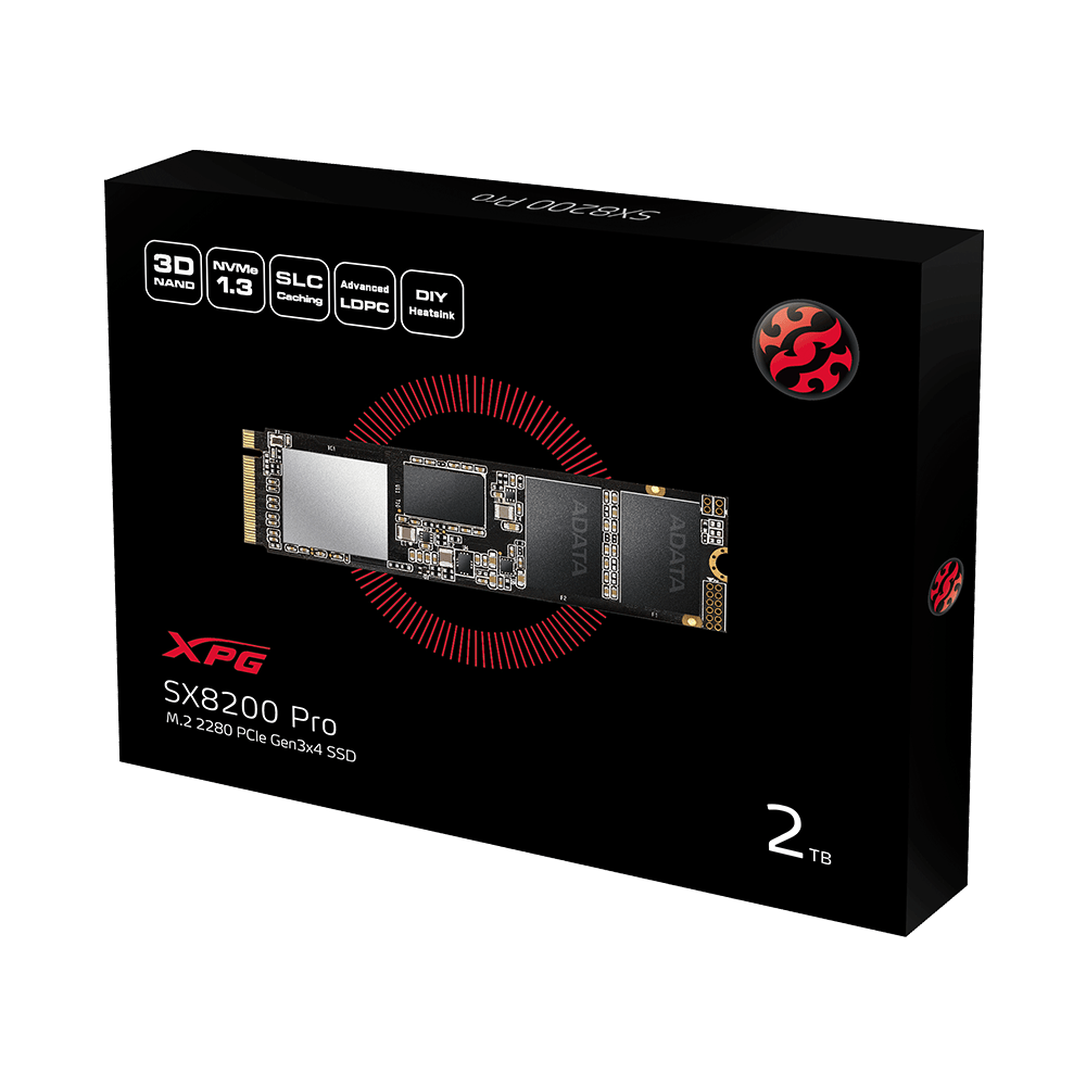 This nvme drive can run up to 5,000/4,400 mb/s, in terms of sequential read. Xpg Sx8200 Pro Pcie Gen3x4 M 2 2280 Solid State Drive