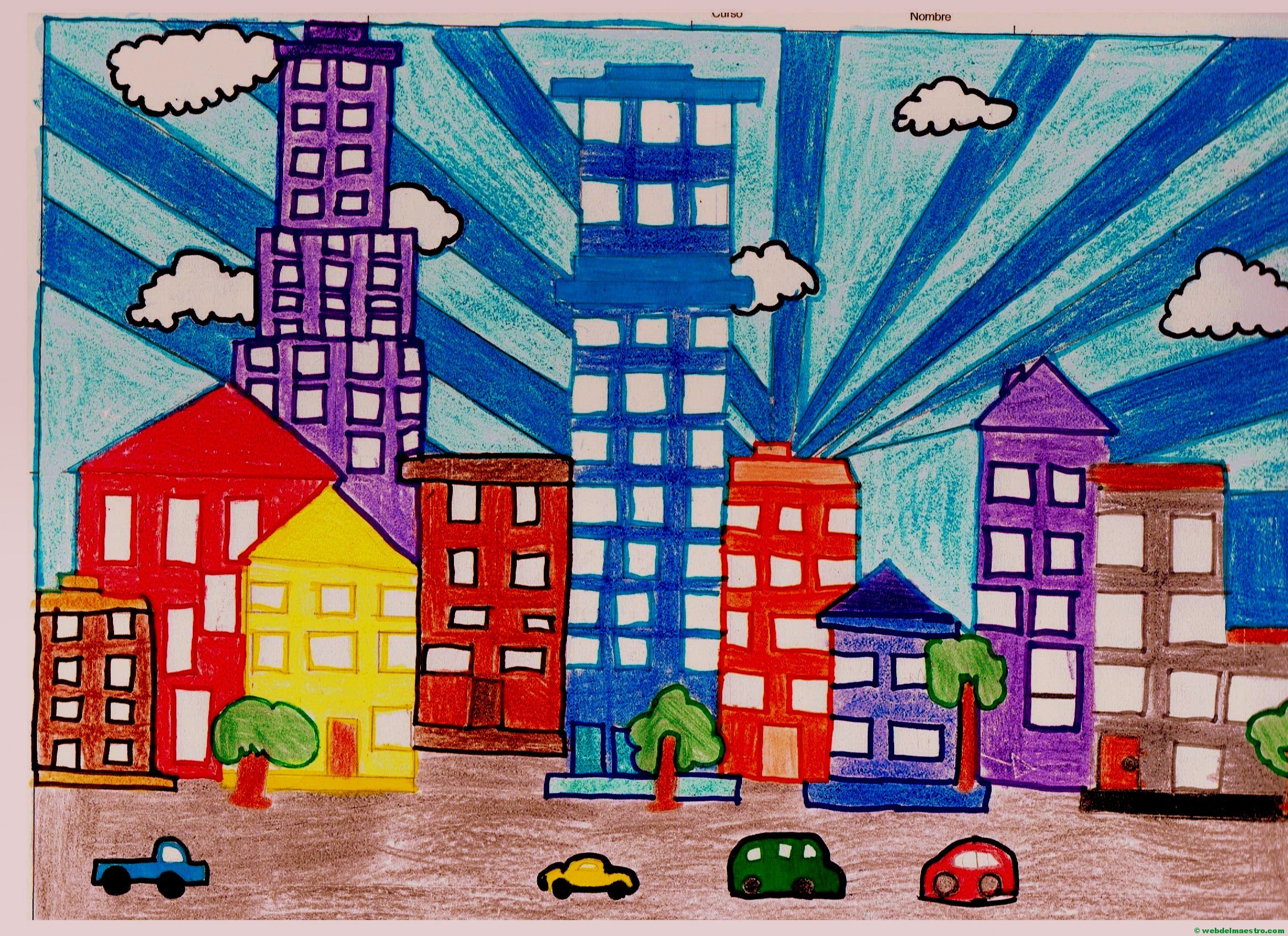 Cómo dibujar ciudades - Web del maestro