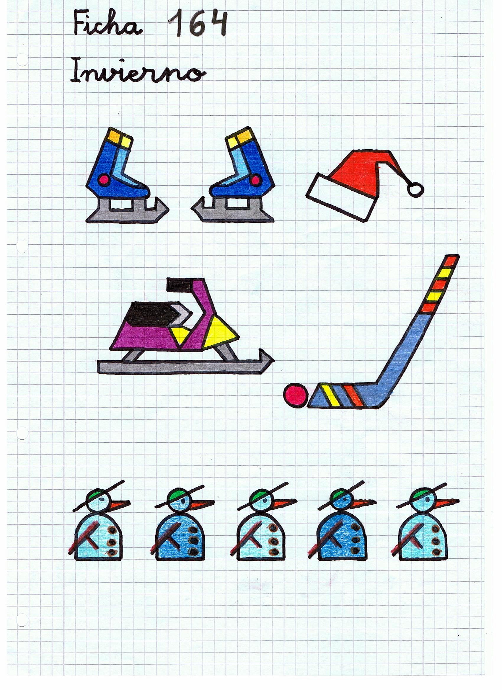 Dibujos en cuadrícula Rutinas Web del maestro