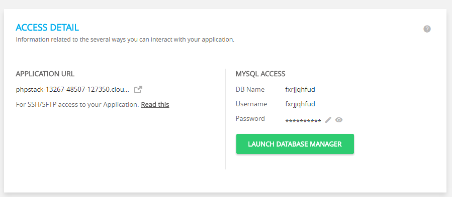 cloudways database manager