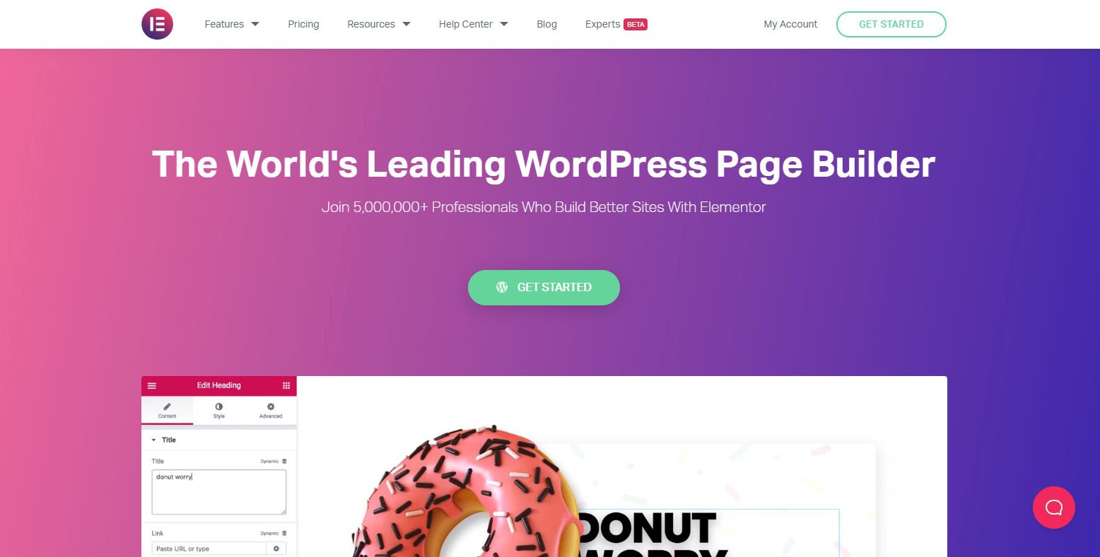 Elementor - Page Builder Plugin
