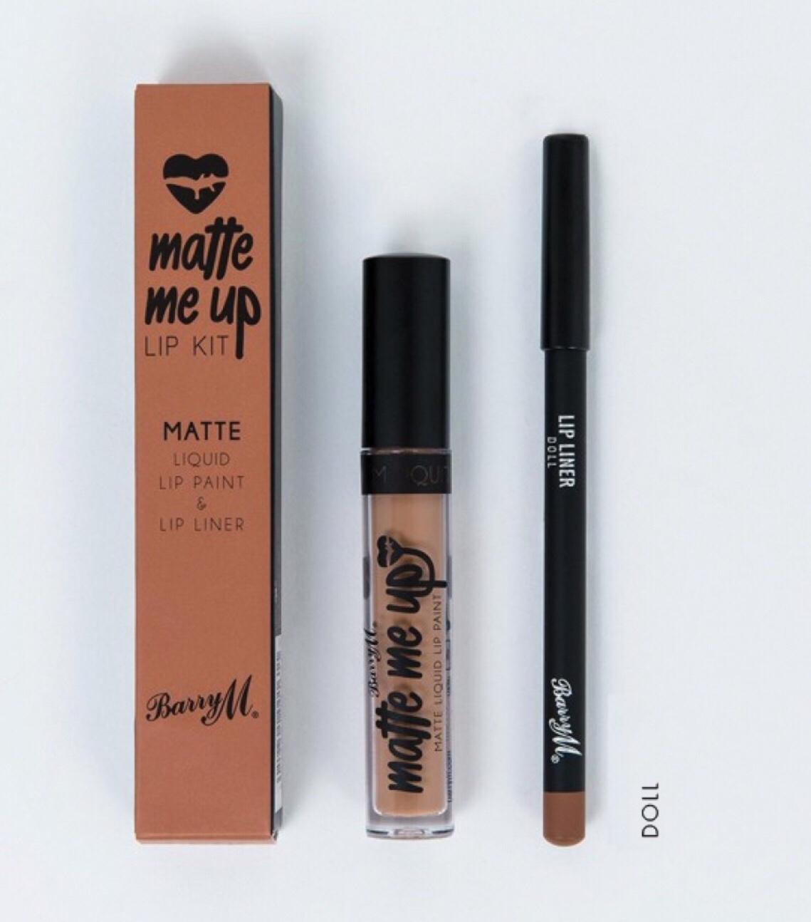 Barry m cosmetics matte me up liquid lip kit, doll · each kit comes with a matte liquid lip paint and lip liner · reach pout perfection with the matte me up . Barry M Lip Kit Doll In Bl3 Bolton For 4 00 For Sale Shpock