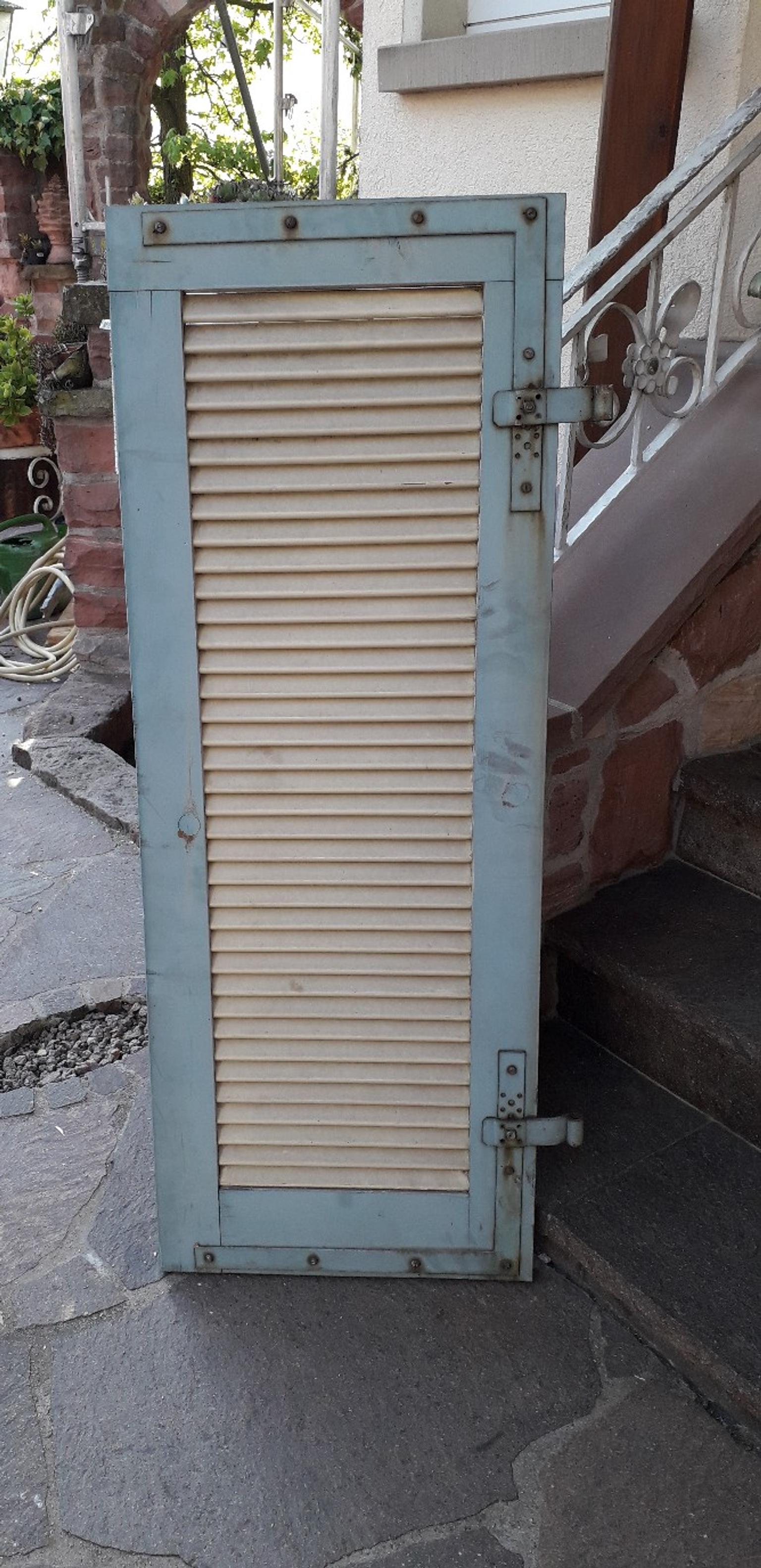 115cm x 48 cm auf einer seite verwettert. Alte Fensterladen Als Garten Deko In 77767 Appenweier For 25 00 For Sale Shpock