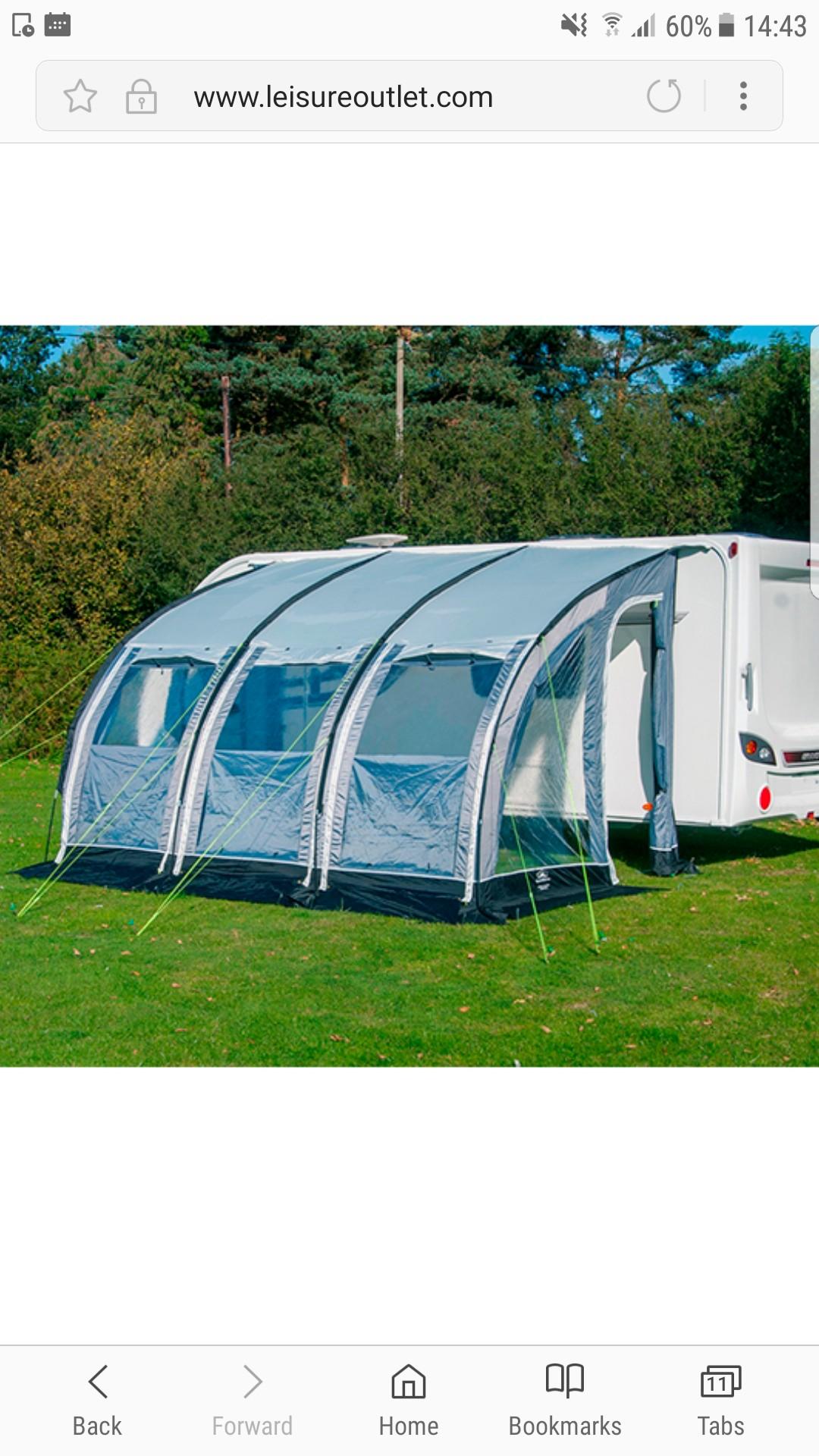 At 390cm wide with a depth of 240cm, this sunncamp's largest model in the classic range and fits . SunnCamp Platinum Ultima 390 (150D) awning in BS30 Common