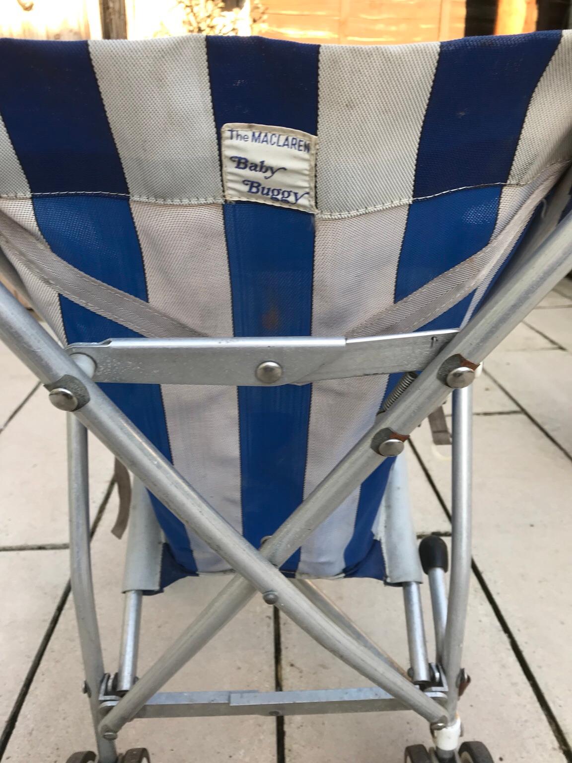 I loved the old vintage feel of it and it is a vintage cosco which makes it even sweeter! Vintage 1970's Maclaren Buggy in LS17 Leeds for Â£100.00
