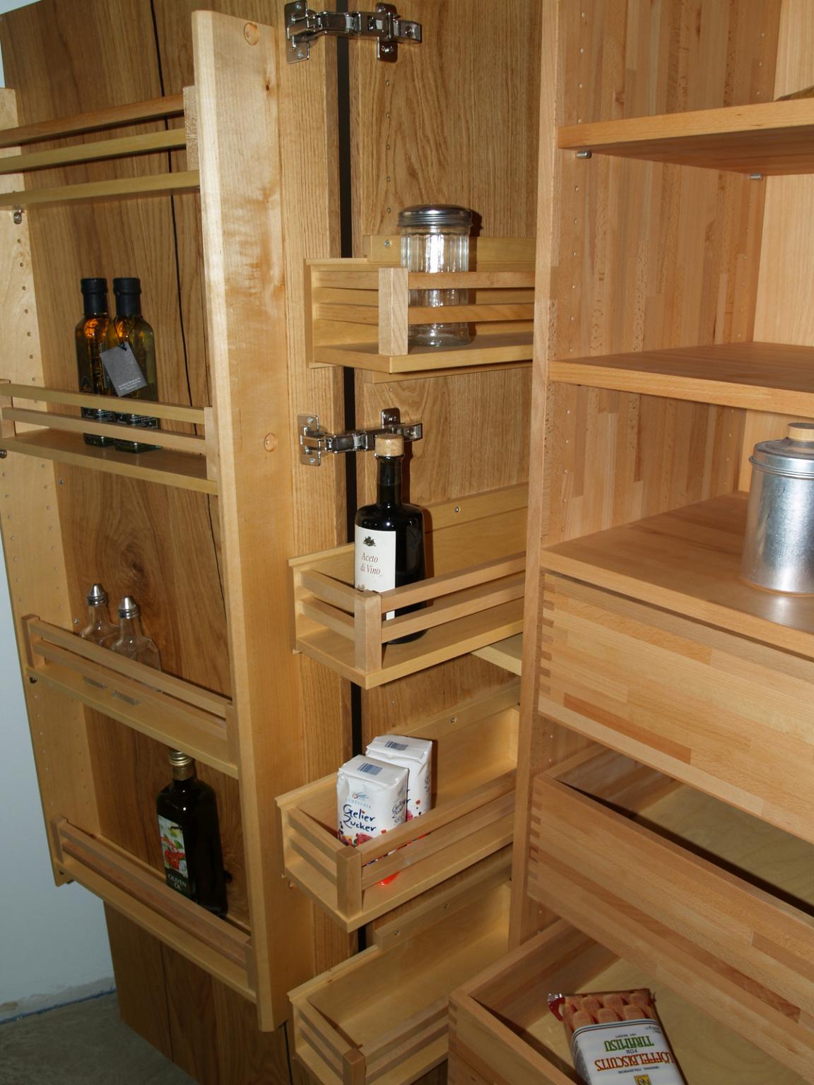 Finde accessoires, aufbewahrung, bücher & co. massiver Vorratsschrank aus Eiche NEU in 94342