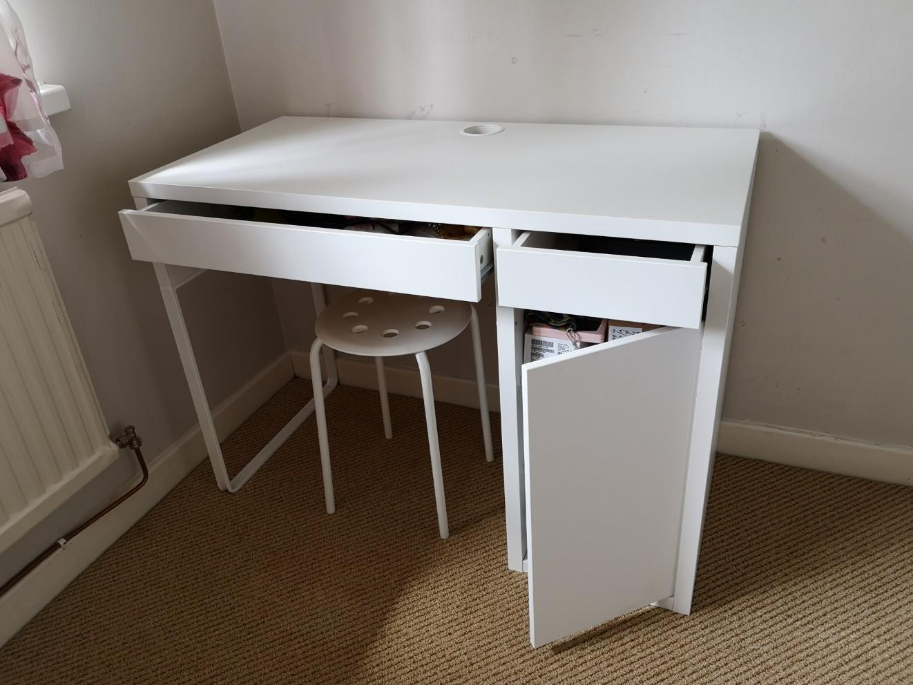 Crafty decorators unleash their creativity with ikea hacks to turn modest pieces into something special. IKEA micke desk in CF Cardiff for Â£25.00 for sale | Shpock