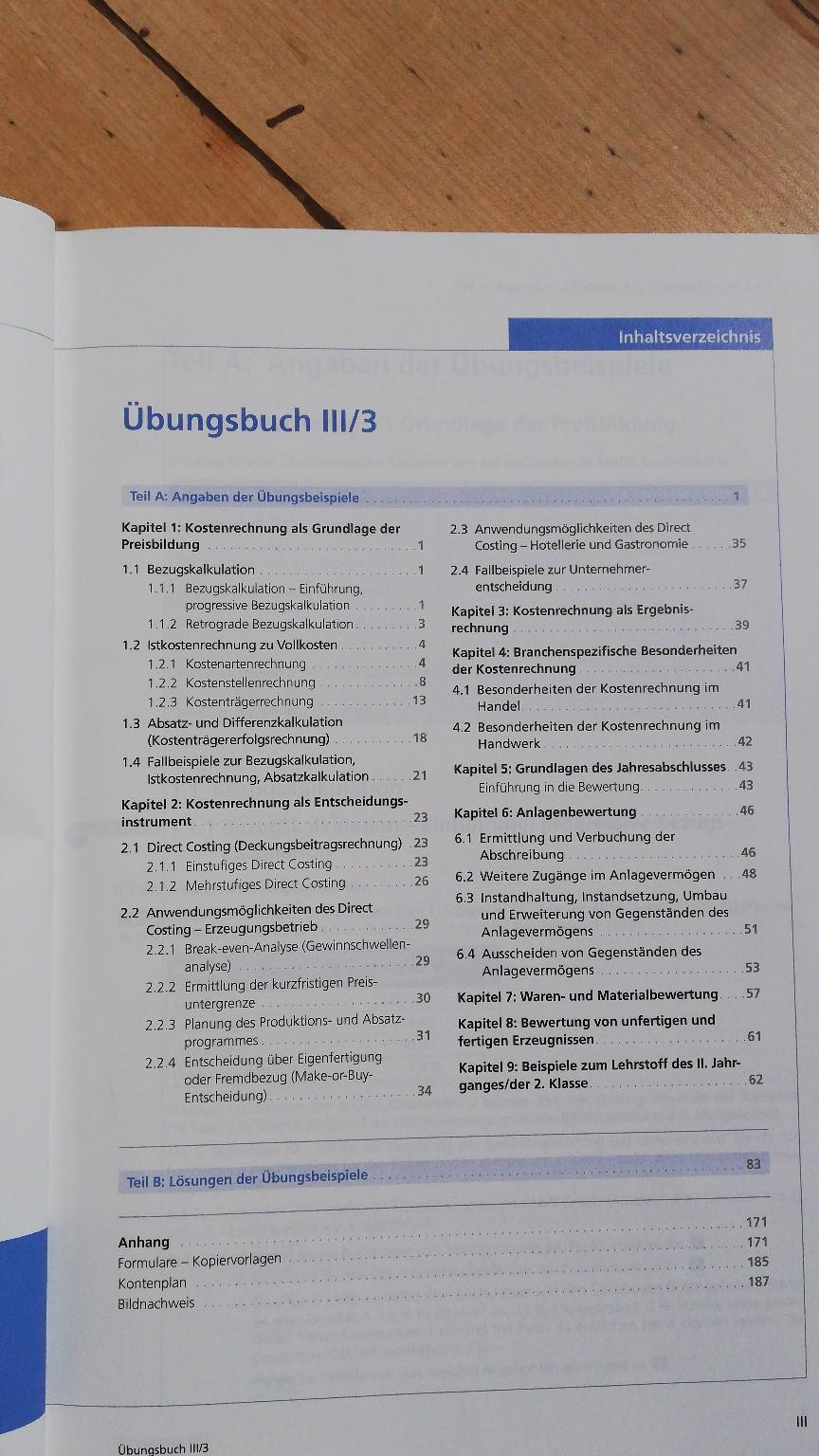 Er arbeitet aktuell für einer den führenden wissens und informationsdienstleister in den bereichen recht wirtschaft und steuern im bereich softwareberatung. Rechnungswesen Ãbungsbuch III/3 in 6335 Thiersee fÃ¼r â¬ 10