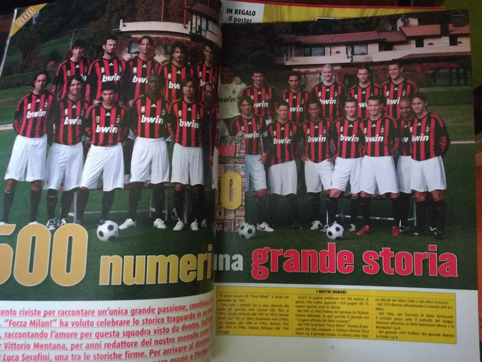 Forza Milan Dedica Ai 500 Numeri In 70128 Bari For €10.00 For Sale | Shpock 900_x_1200_jpg