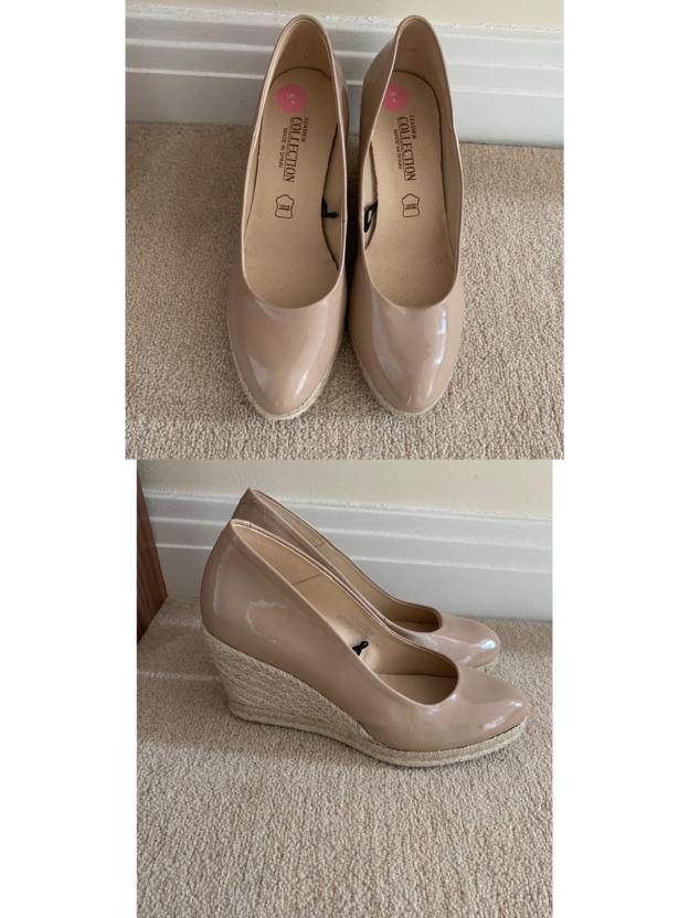 Grey Wedge Shoes Uk
 Pics