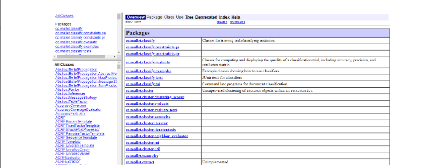 java machine learning api