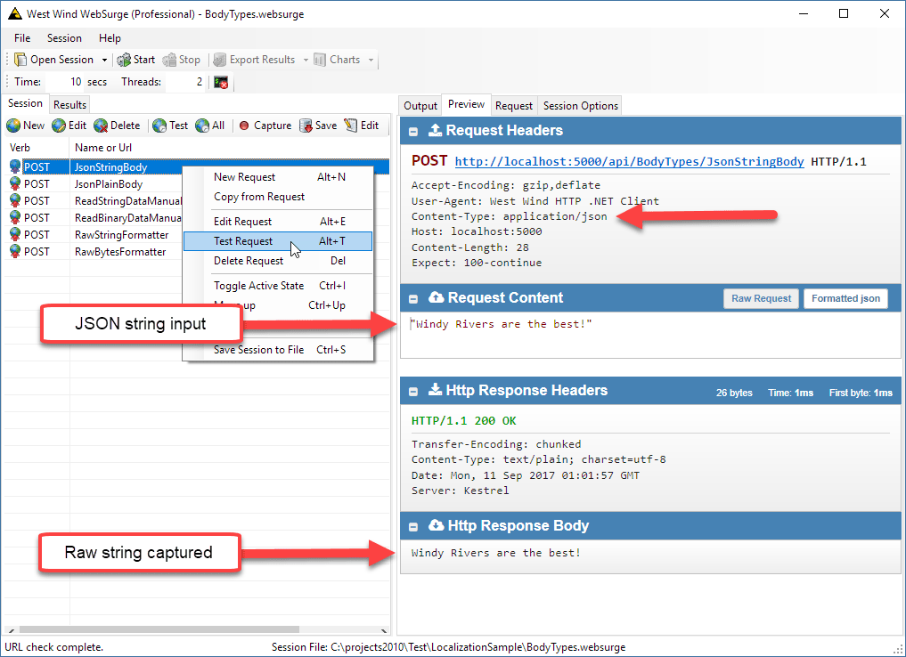 Accepting Raw Request Body Content in ASP.NET Core API Controllers - Rick  Strahl’s Web Log