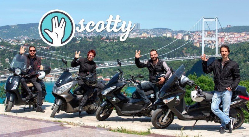 Motor/scooter çağırma uygulaması Scotty, İstanbul'un trafik derdini çözmek istiyor