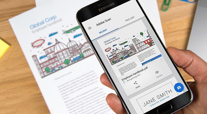 Adobe'dan yeni PDF uygulaması: Adobe Scan