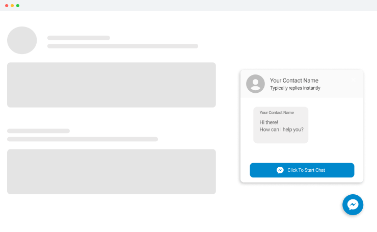 Martech expert ben beck walks you through the process of setting up a free . A Free Fully Customizable Responsive Messenger Chat Button Widget For Tailor Brands Website Builder