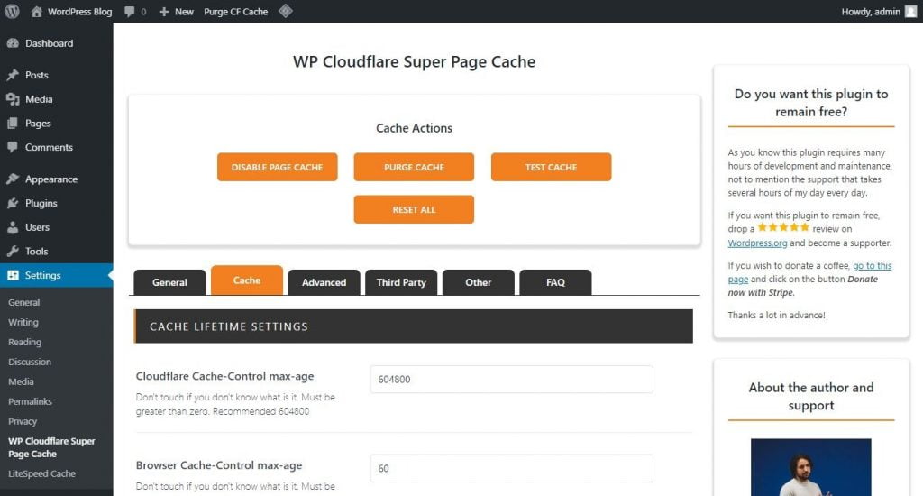 Cost ranges from free to $5. LiteSpeed Cache with Cloudflare FREE Setup - best pair for WordPress optimization - Web Speed Tools