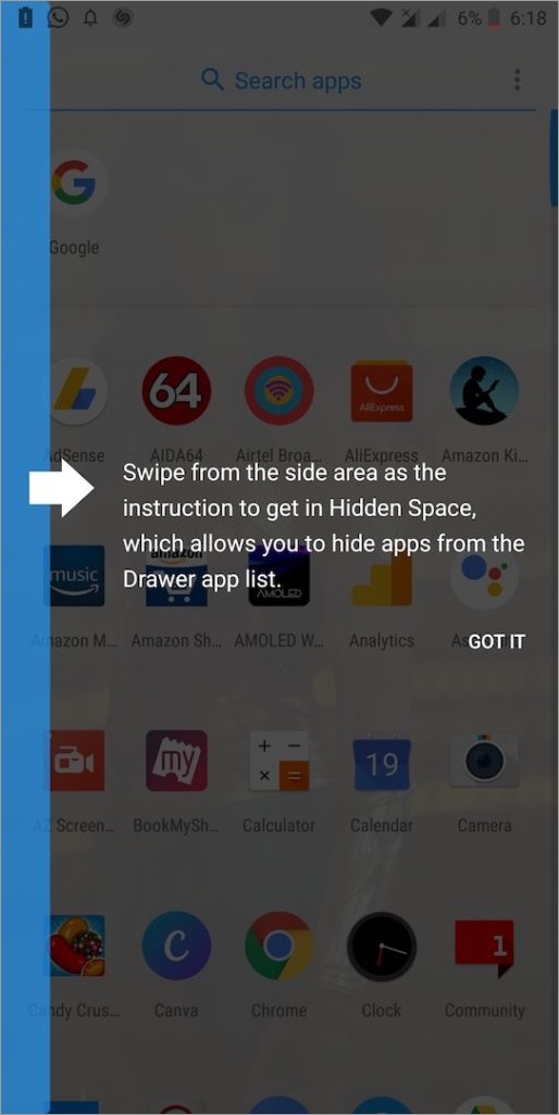 Oneplus Launcher Adds The Ability To Hide Apps From The App Drawer