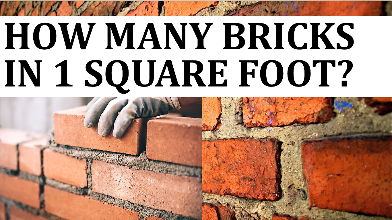 To calculate this you simply multiply the width by the height. How To Calculate Number Of Bricks Per Square Foot We Civil Engineers