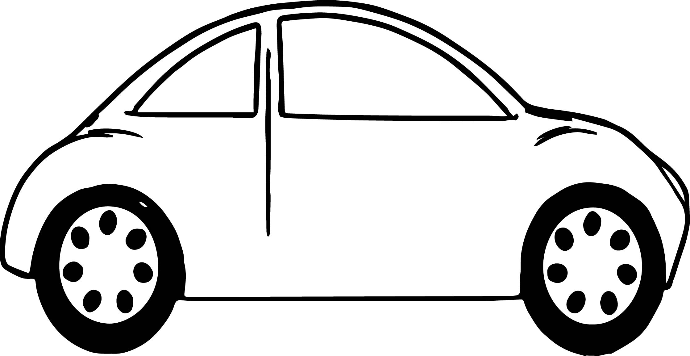 Volkswagen Beetle Coloring Pages